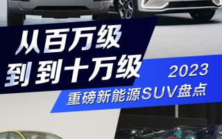 30万内新能源suv，百级万级十万级三十万级