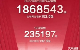 2020年比亚迪销售量，2020年比亚迪全年销量