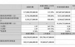 比亚迪发布三季度财报，比亚迪发布三季度财报数据