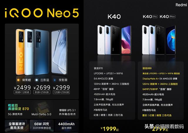 卢伟冰侧面隔空点评iQOO Neo5，这款手机的表现如何？-第1张图片