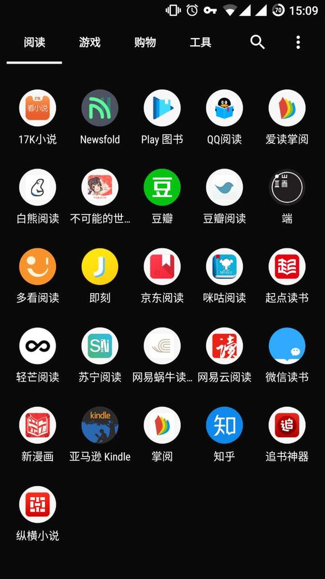 有什么比较好用的看小说的手机APP？-第1张图片