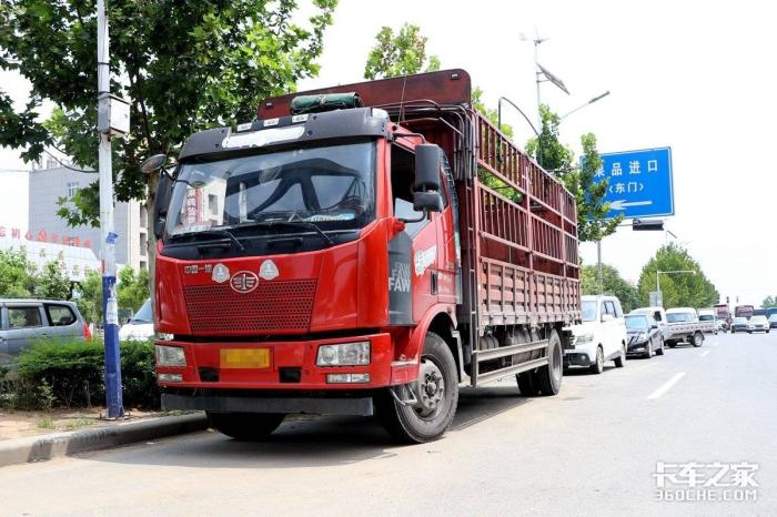 解放j6l9米6箱式货车，解放j6p载货车8x4-第2张图片