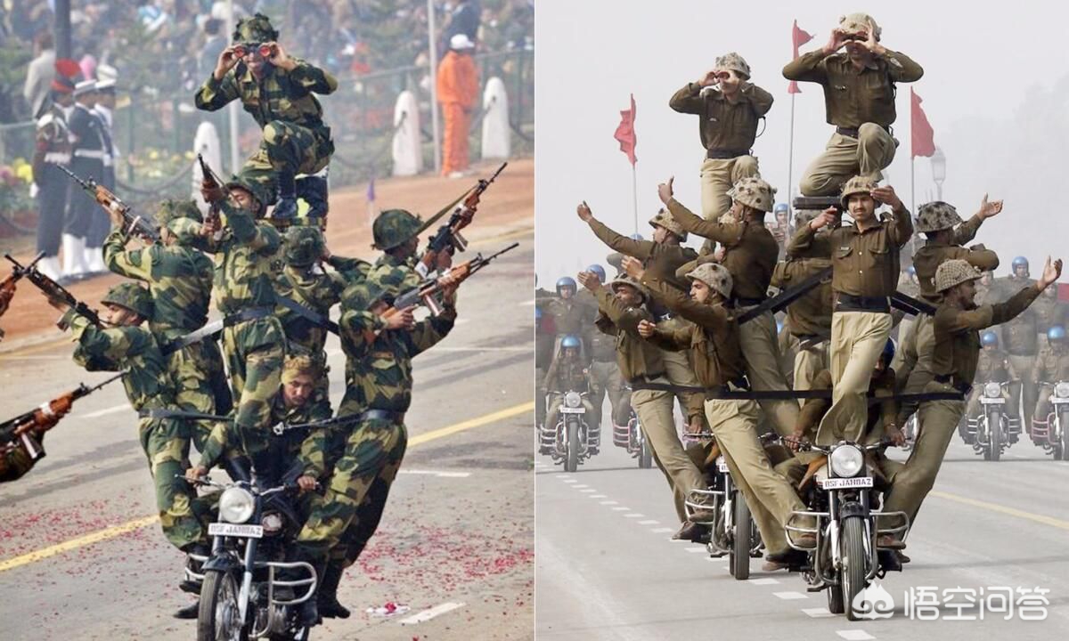 印度这个国度阅兵为什么喜欢使用摩托车_而且还危险驾驶？-第3张图片
